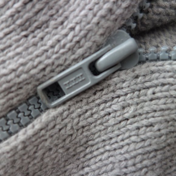 Diesel Official Dieseland Great Testdriver O.R.T. Zip Up Grey Sweater Size L - Picture 14 of 16